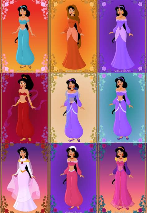 disney princess jasmine dress up